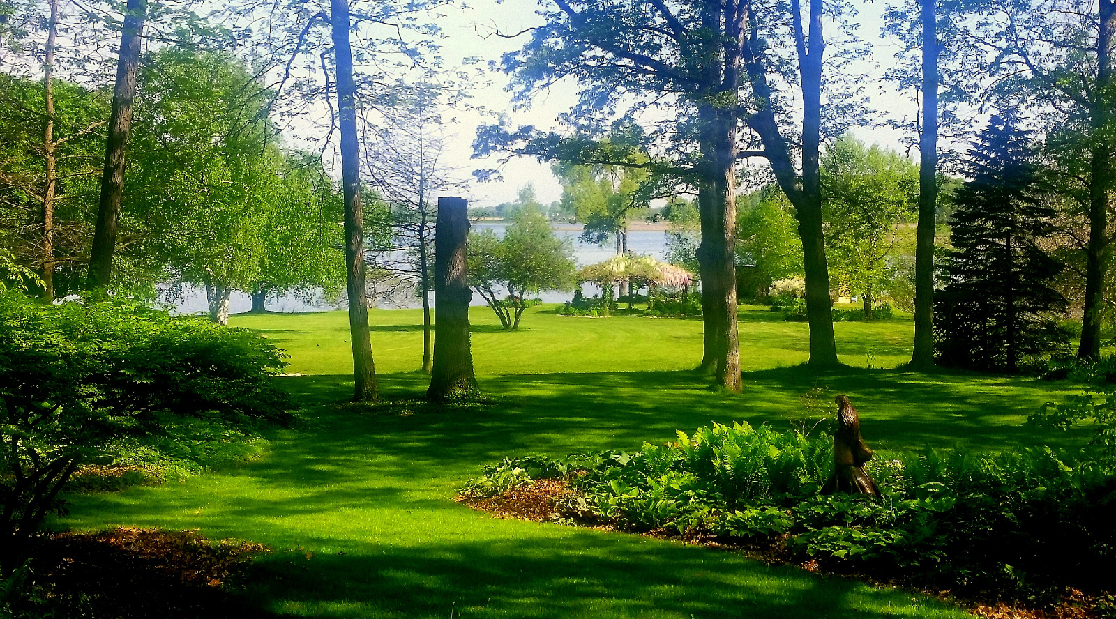 LOOK TOWARDS THE ISLAND